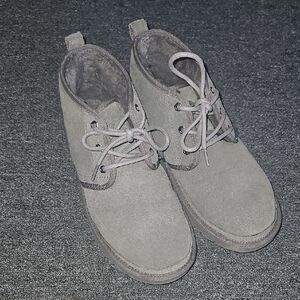 Ugg Men's Lined Gray Suede Boots